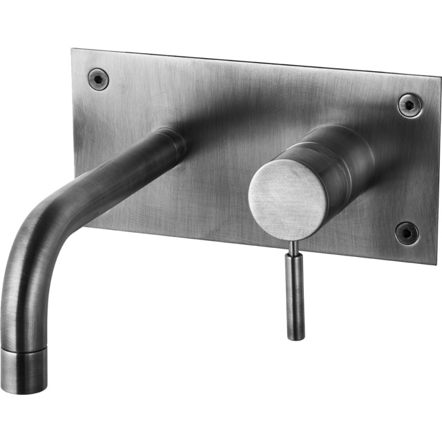 tvättställsblandare box006 för inbyggnad br black chrome | beijerbygg byggmaterial